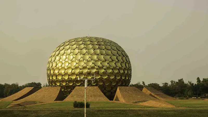 Auroville, Pondicherry, experimental city, spirituality, India